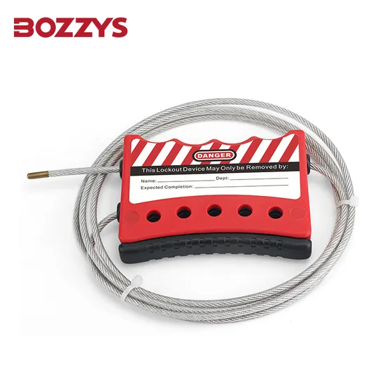 Câble antivol en acier et câble de verrouillage Bozzys de 1,6 m