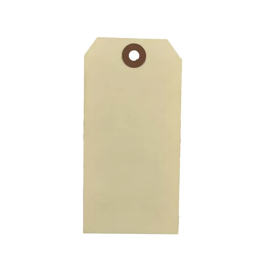 Panneaux de verrouillage d'avertissement à œillets en papier avec logo et conception personnalisés