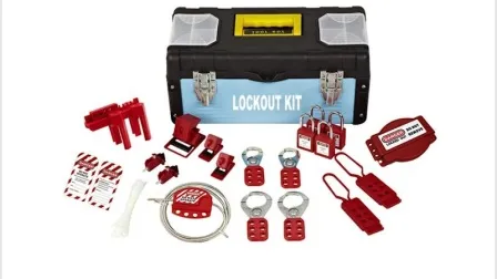 Sacs de verrouillage portables pour outils de sécurité, kit de verrouillage avec étiquette de verrouillage (LG31)
