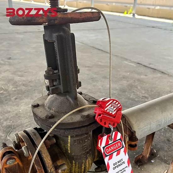 Câble de sécurité réglable en nylon PA de 6 mm de diamètre Bozzys