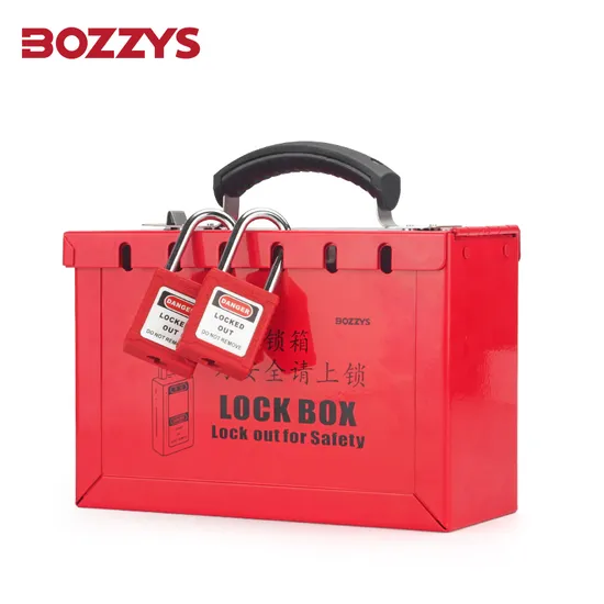 Bozzys Factory Safety Kit d'outils de verrouillage et d'étiquetage de matériaux en acier