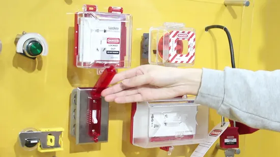 Verrouillage électrique général en plastique pour interrupteur mural WSL41