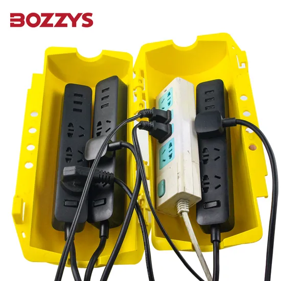 Autoriser 4 cadenas PP Verrouillage de prise électrique